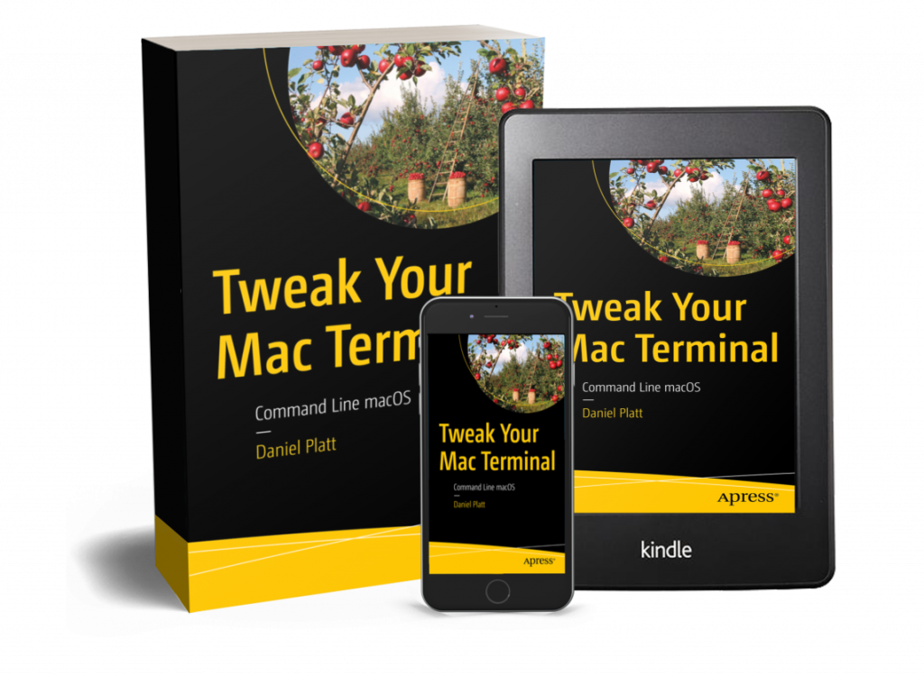 Tweak Your Mac Terminal book display